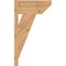 Ekena Millwork Traditional Slat Smooth Outlooker, Western Red Cedar, 7 1/2"W x 16"D x 28"H OUT08X16X28TRA06SWR - alternate 3